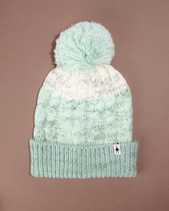 Smartwool Istro Retro Beanie – Unisex One‑Size Merino Wool Hat in Arctic Green