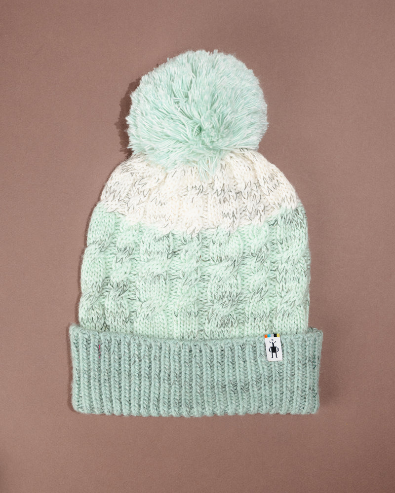 Smartwool Istro Retro Beanie – Unisex One‑Size Merino Wool Hat in Arctic Green
