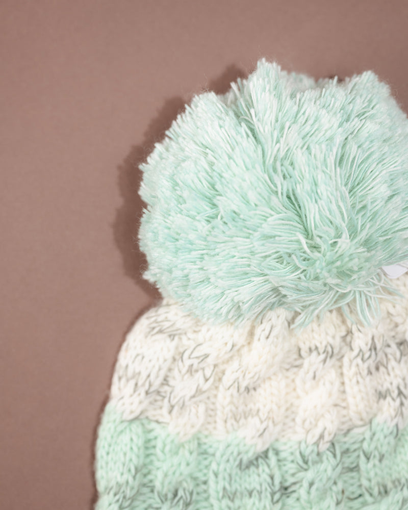 ISTO RETRO BEANIE - ARCTIC - WOOL