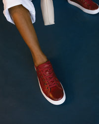 PLIM SOUL LUX - RED - LEATHER