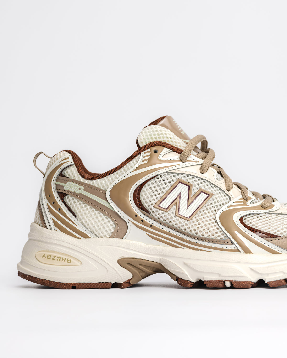 530 V1 - SEA SALT/DRIFTWOOD - SUEDE/MESH