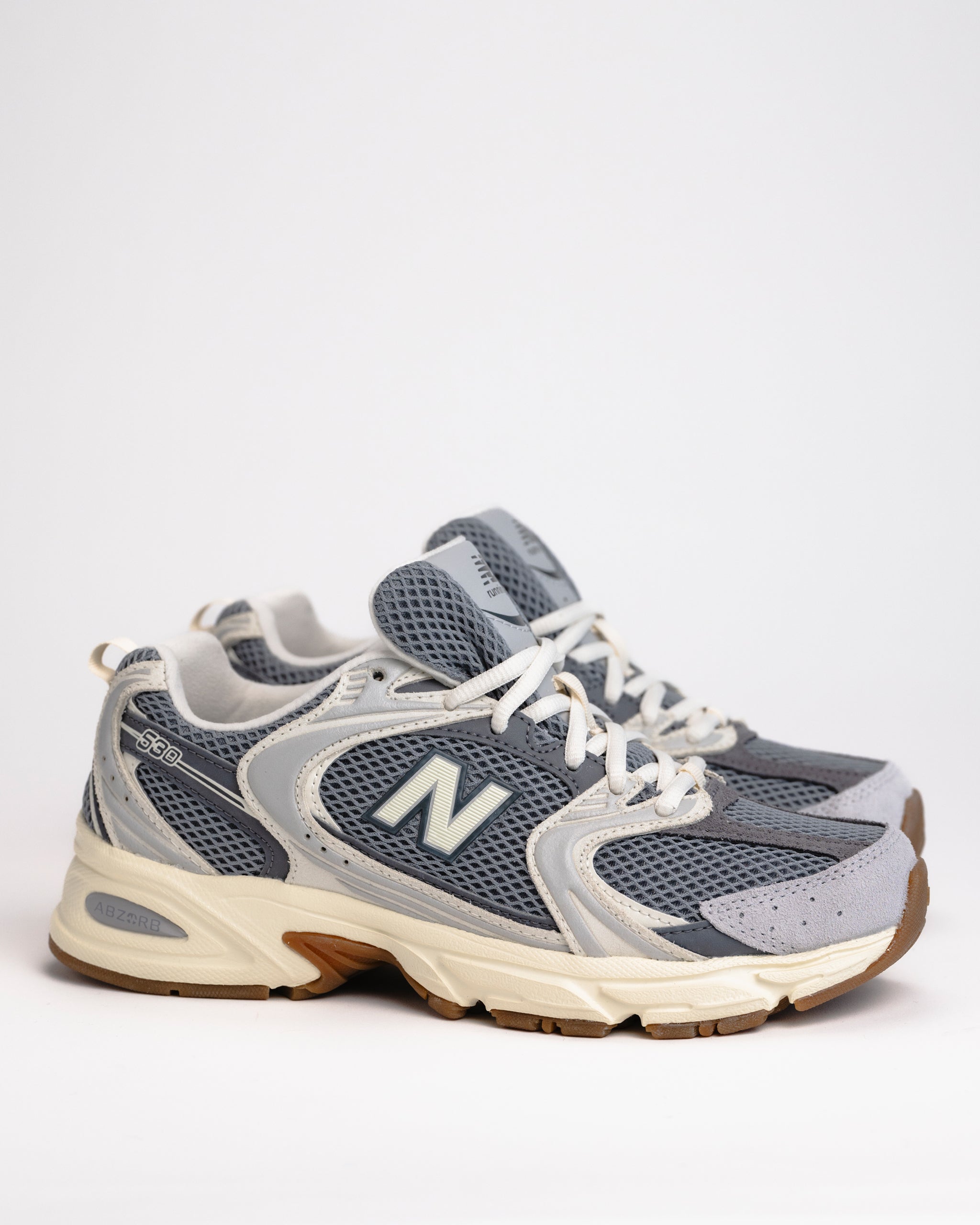 New Balance 530 v1 Sneaker – Raincloud with Cream | Plaza Shoe Store