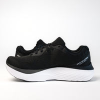 Women's Topo Athletic Atmos Road Running Shoe in Black/White, W069-BLKWHT