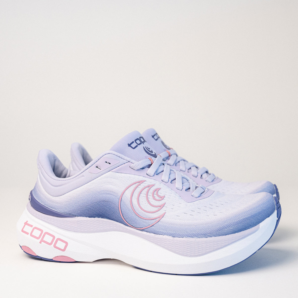 Women's Topo Aura Stability Road Running Shoe in Purple/Lilac, W080-PURLIL