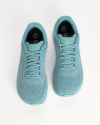The Women's Topo Atmos 2 in Aqua/Mint is the softest ride in the Topo lineup, built for those high-mileage days where comfort is the only thing that matters. This second-generation model features an even deeper bed of upgraded ZipFoam™, providing a plush, energetic feel that doesn't pack out over time. While many max-cushion shoes can feel clunky, the Atmos 2 uses a refined rocker geometry to keep your stride feeling smooth and fluid from heel-strike to toe-off.