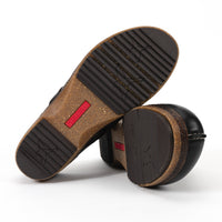 GRANADA SLIDE - BLACK - SUEDE