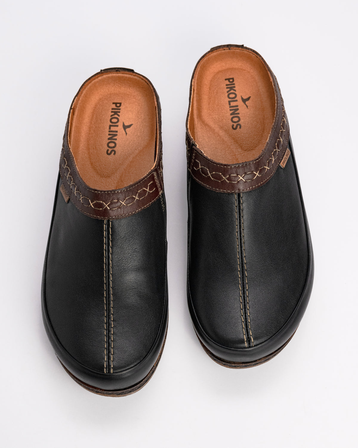 GRANADA MULE - BLACK - LEATHER