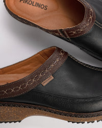 GRANADA MULE - BLACK - LEATHER