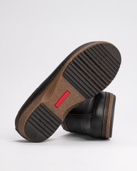 GRANADA MULE - BLACK - LEATHER