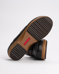 GRANADA PENNY - BLACK - LEATHER