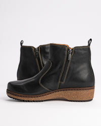 GRANADA BOOT - BLACK - LEATHER