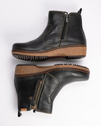 GRANADA BOOT - BLACK - LEATHER