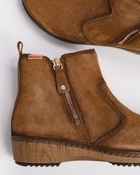 GRANADA BOOT - BRANDY - SUEDE