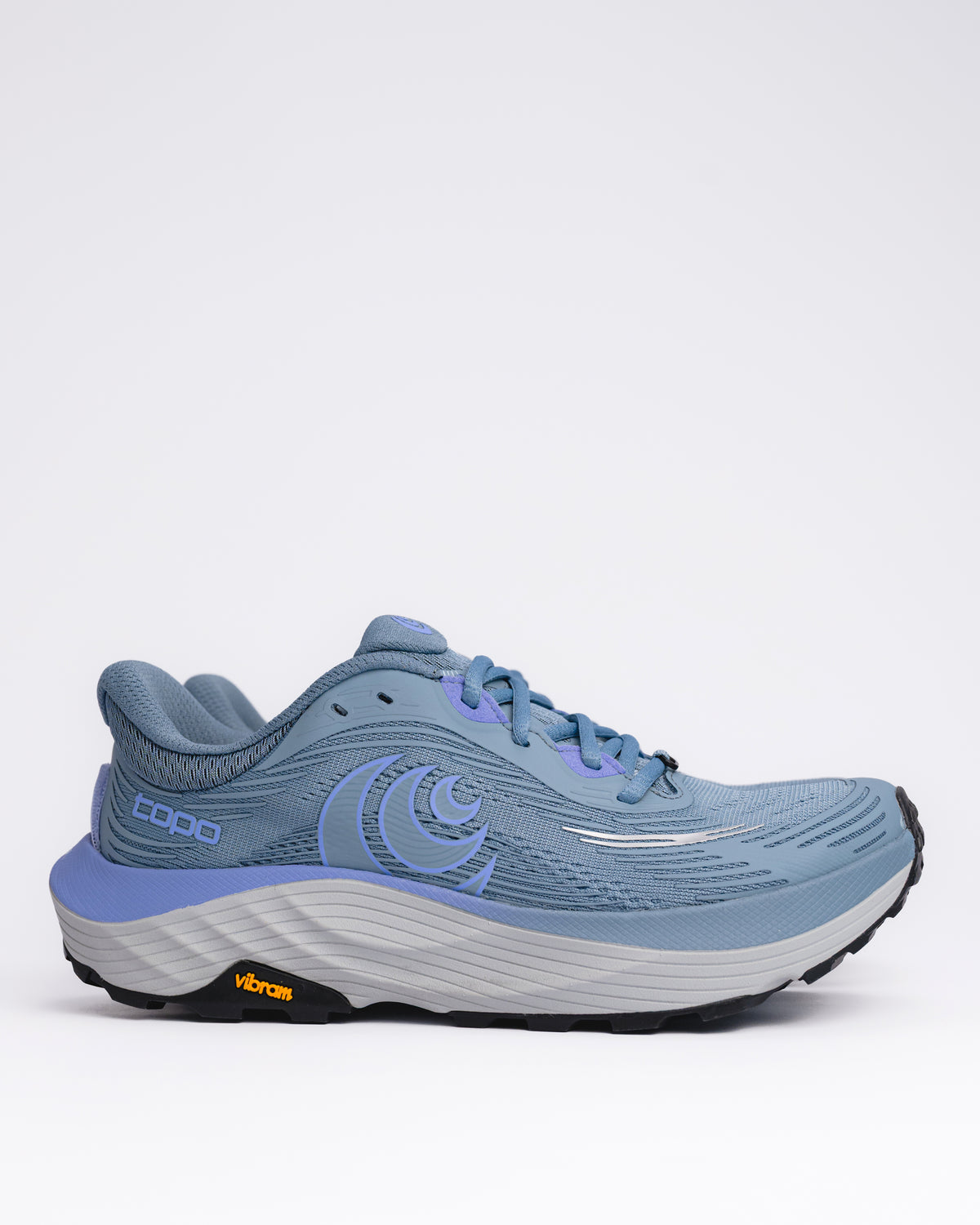 Women's Topo Ultraventure 5 Trail Running Shoe – All-Terrain Cushioned Trail in Grey / Blue