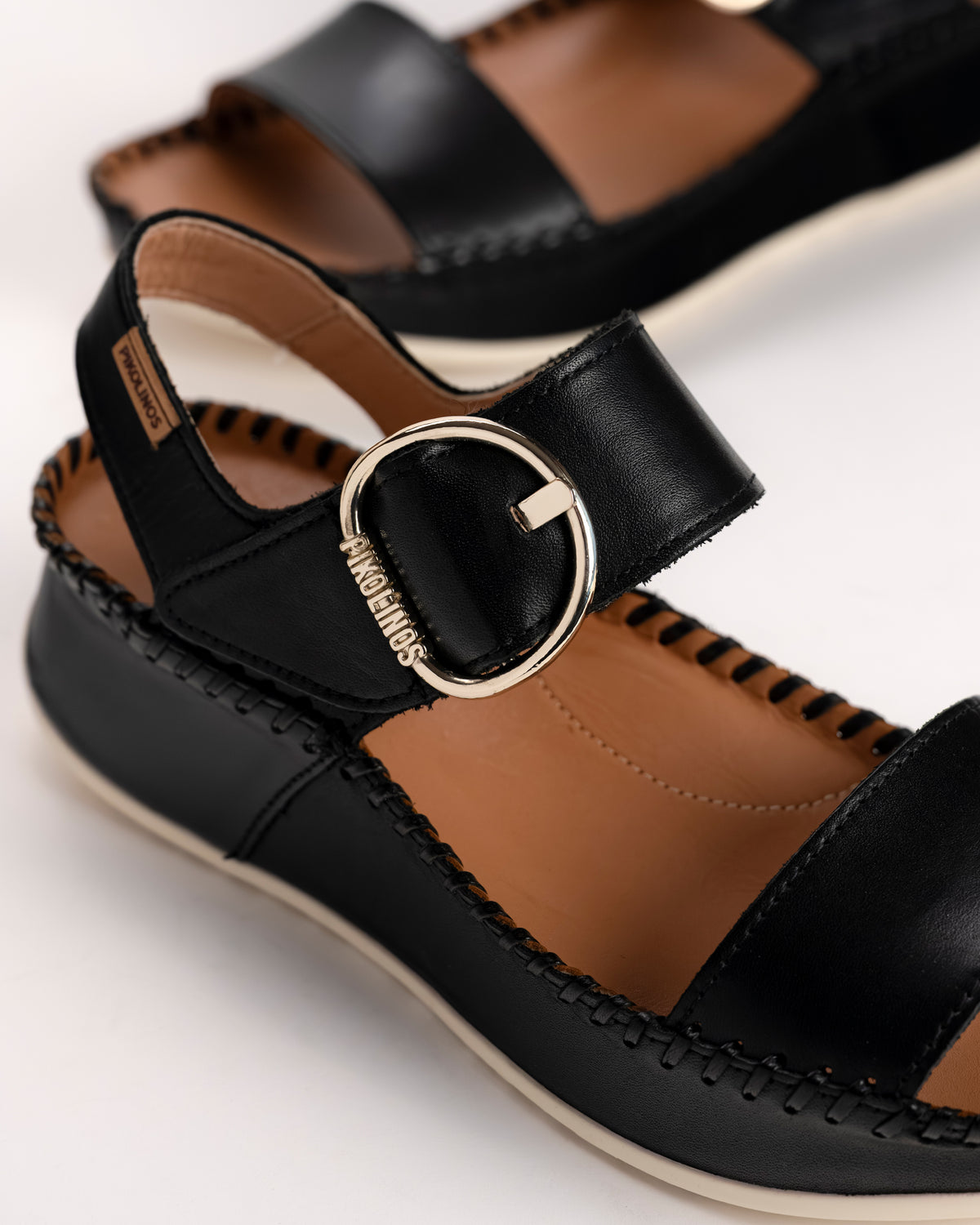 MARINA - ALL BLACK - LEATHER