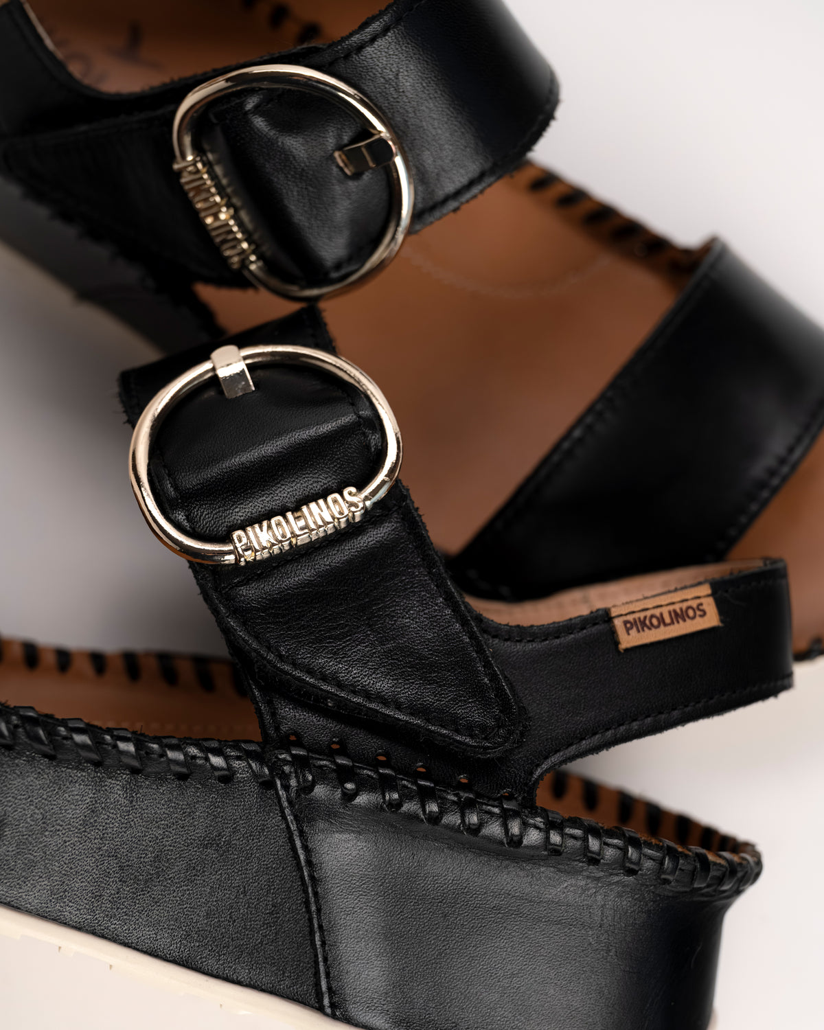 MARINA - ALL BLACK - LEATHER