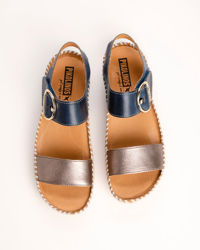 MARINA - STONE - LEATHER