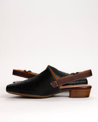 ALAMEDA SLINGBACK - BLACK - LEATHER