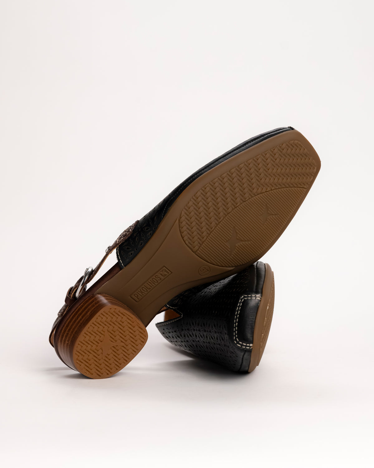 ALAMEDA SLINGBACK - BLACK - LEATHER