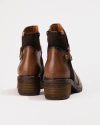 Rear view showing the sleek back seam and subtle heel shaping.
