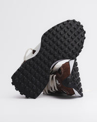 327 V1 - COW/PUMPERNICKEL - SUEDE/MESH