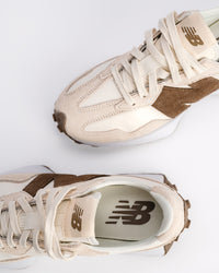 327 V1 - LINEN/MUSHROOM - SUEDE/MESH