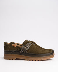 Women's Pikolinos Vigo Casual Suede Shoes – Lightweight Anatomical Slip-On in Forest