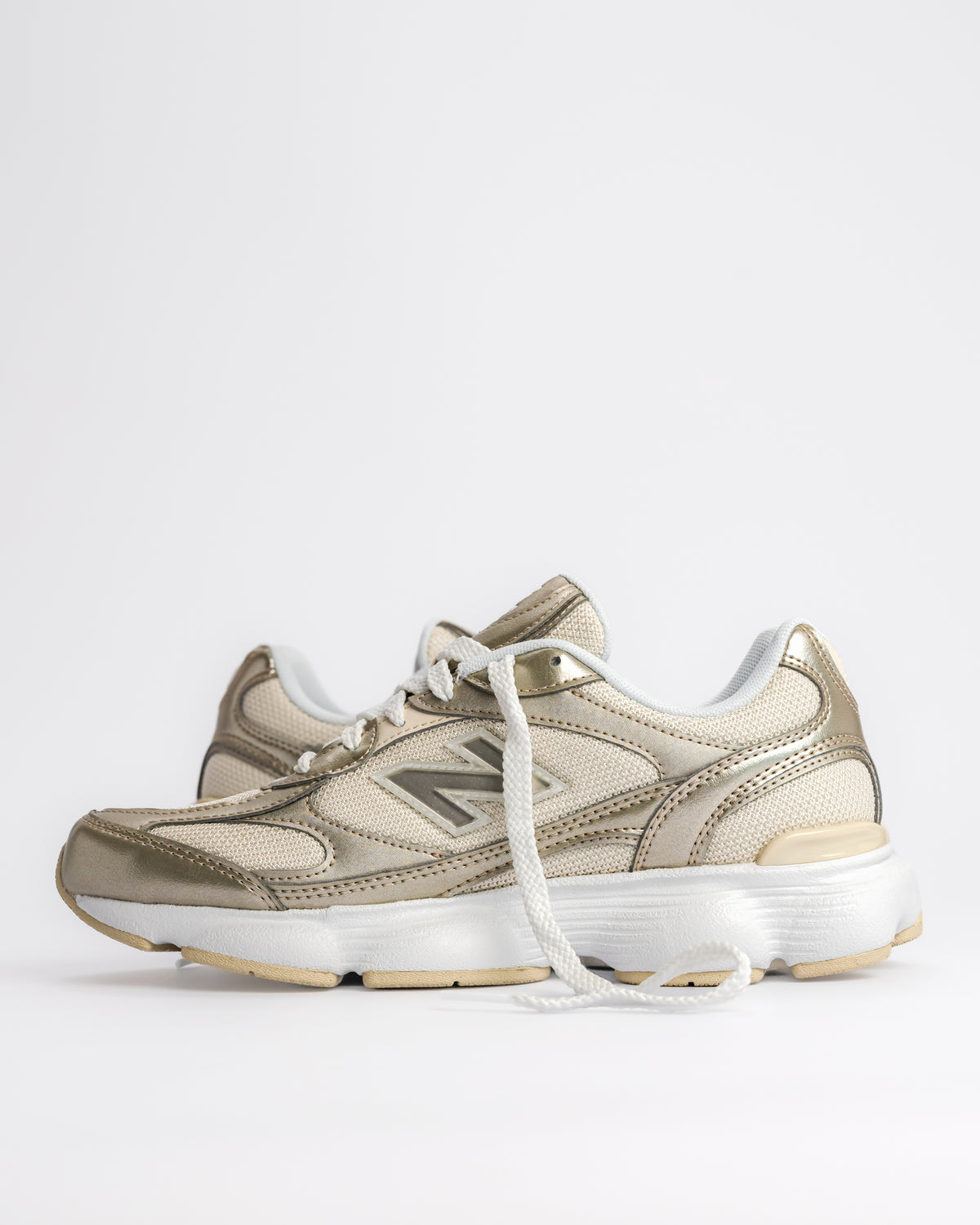 603 V1 - LINEN/LIGHT GOLD - LEATHER/MESH