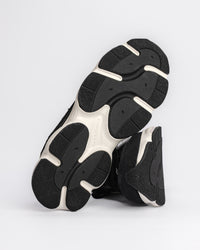 603 V1 - BLACK/DK SILVER - LEATHER/MESH