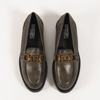 AVILES CHAIN LOAFER - ALOE - LEATHER