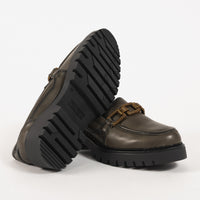 AVILES CHAIN LOAFER - ALOE - LEATHER