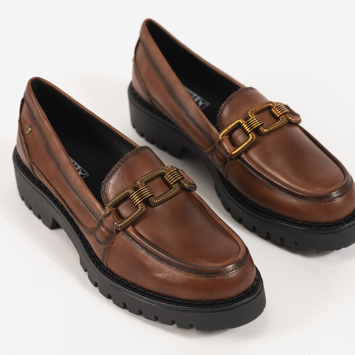 AVILES CHAIN LOAFER - CUERO - LEATHER
