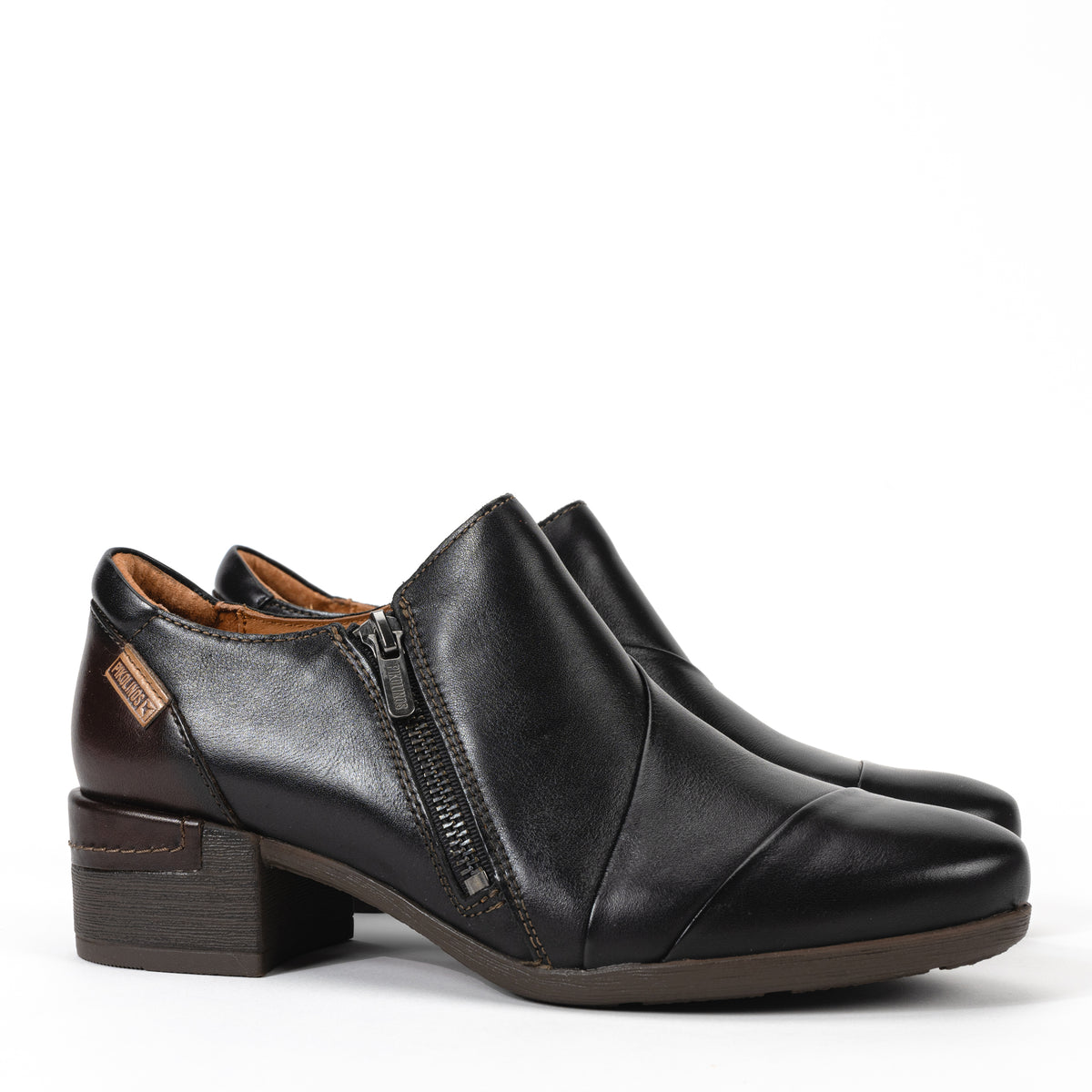 MALAGA SHOOTIE - BLACK - LEATHER