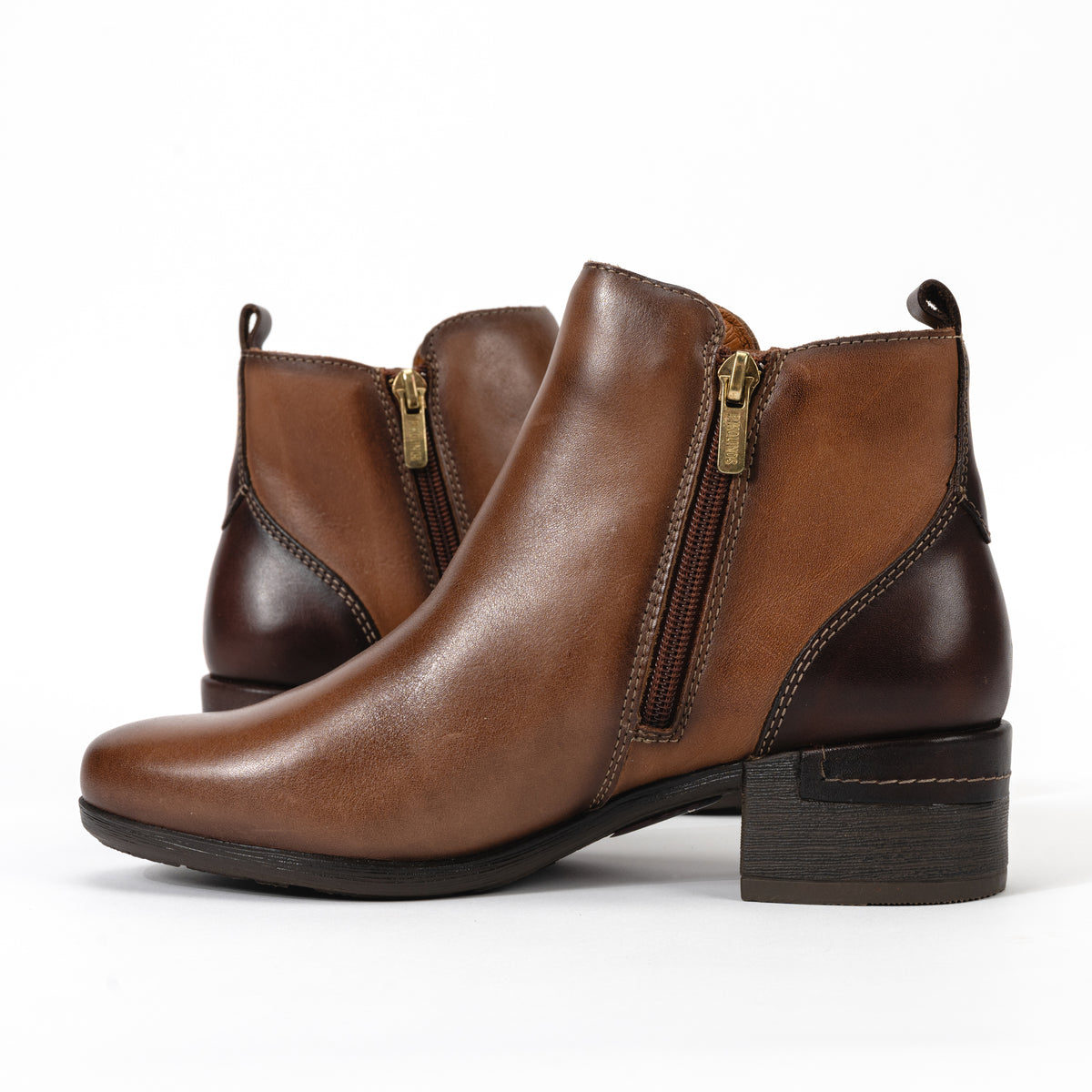 MALAGA BOOTIE - TOPO - LEATHER