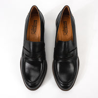 LLANES PENNY PUMP - BLACK - LEATHER