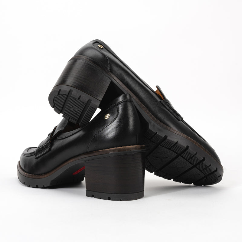 LLANES PENNY PUMP - BLACK - LEATHER