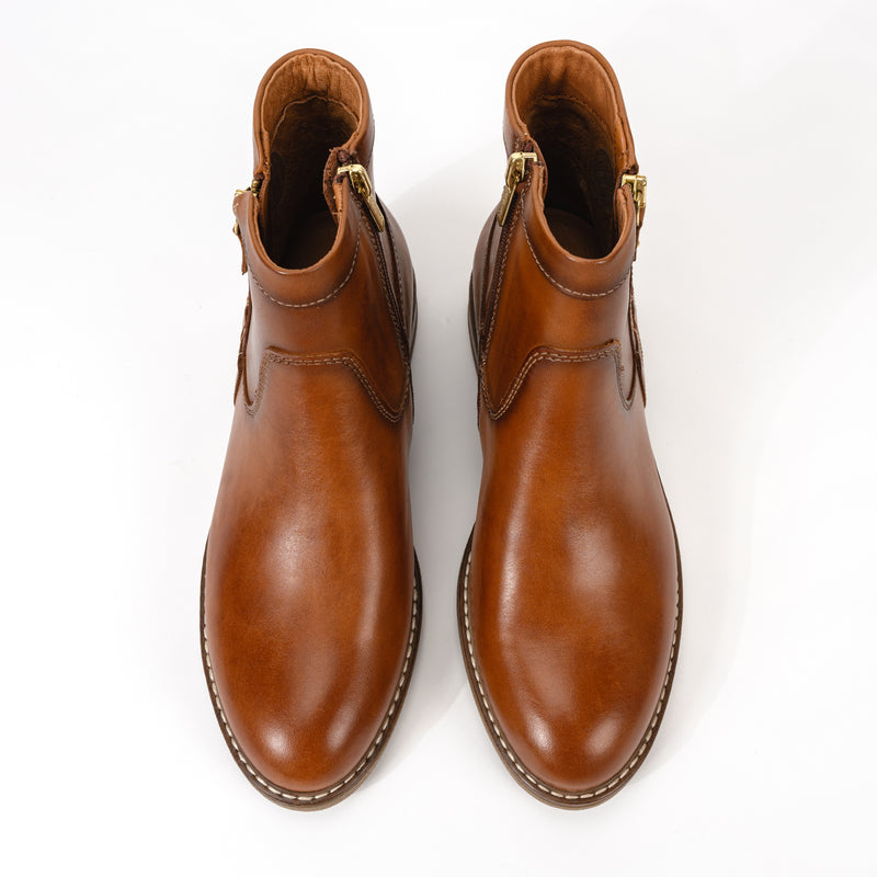 ALDAYA MID - BRANDY - LEATHER