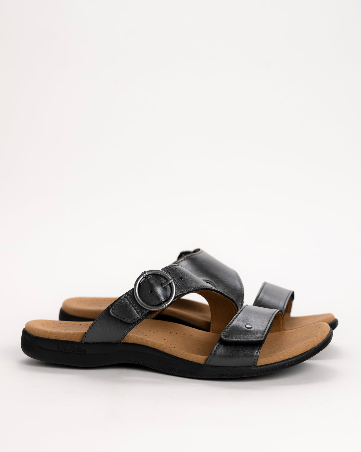 WESTSIDE - BLACK METALLIC - LEATHER