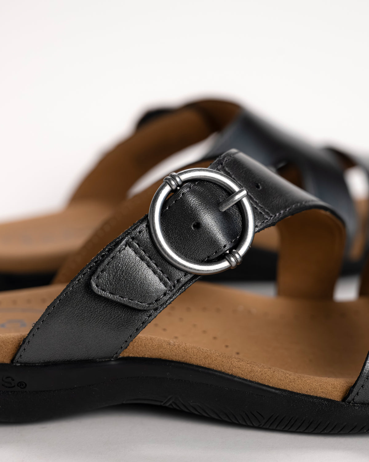 WESTSIDE - BLACK METALLIC - LEATHER