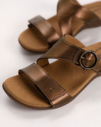 WESTSIDE - BRONZE METALLIC - LEATHER