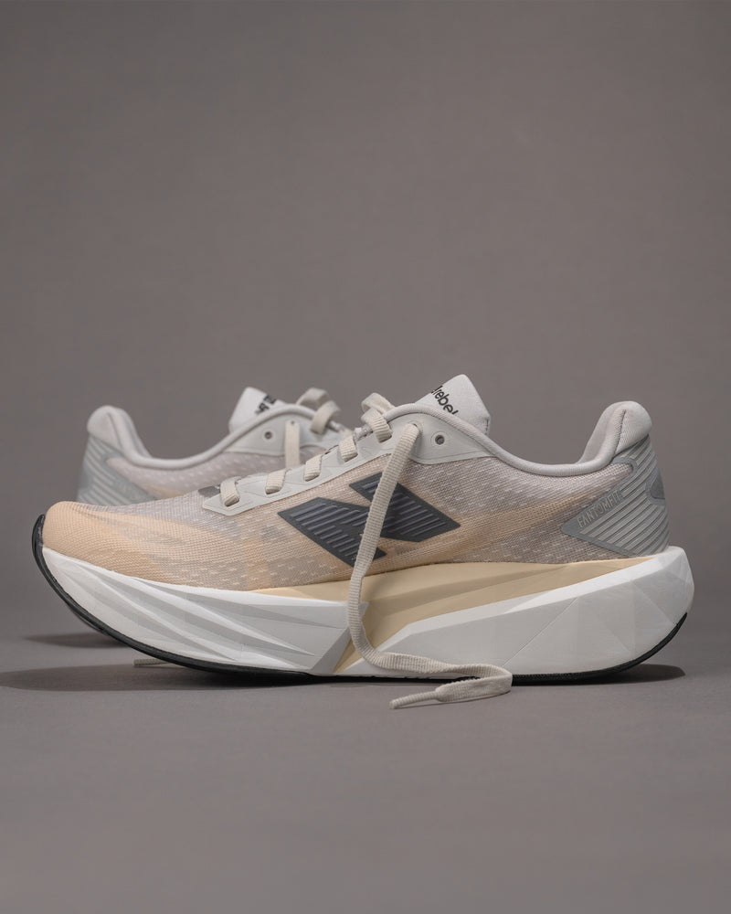 New Balance FuelCell Rebel v5 Sneaker – Linen / White