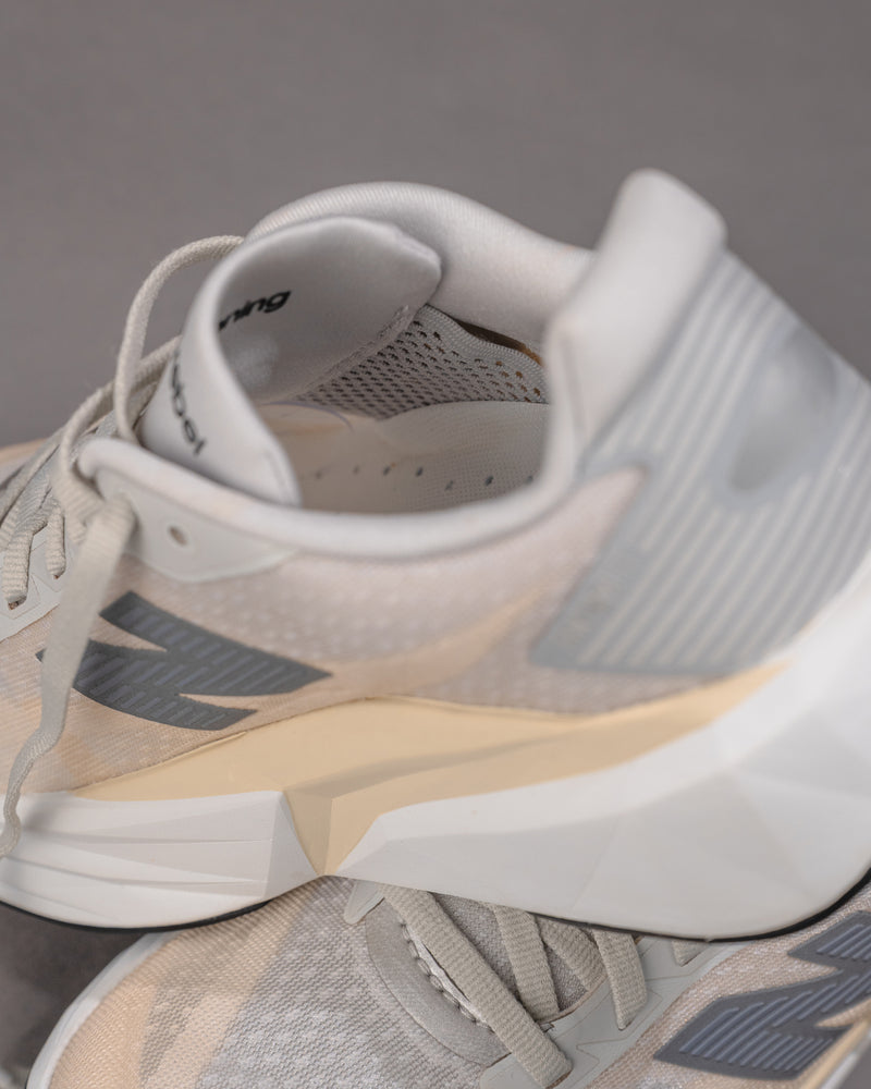 New Balance FuelCell Rebel v5 Sneaker – Linen / White