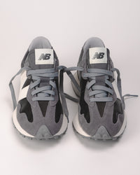 327 V1 - BLACK METALLIC - SUEDE/MESH