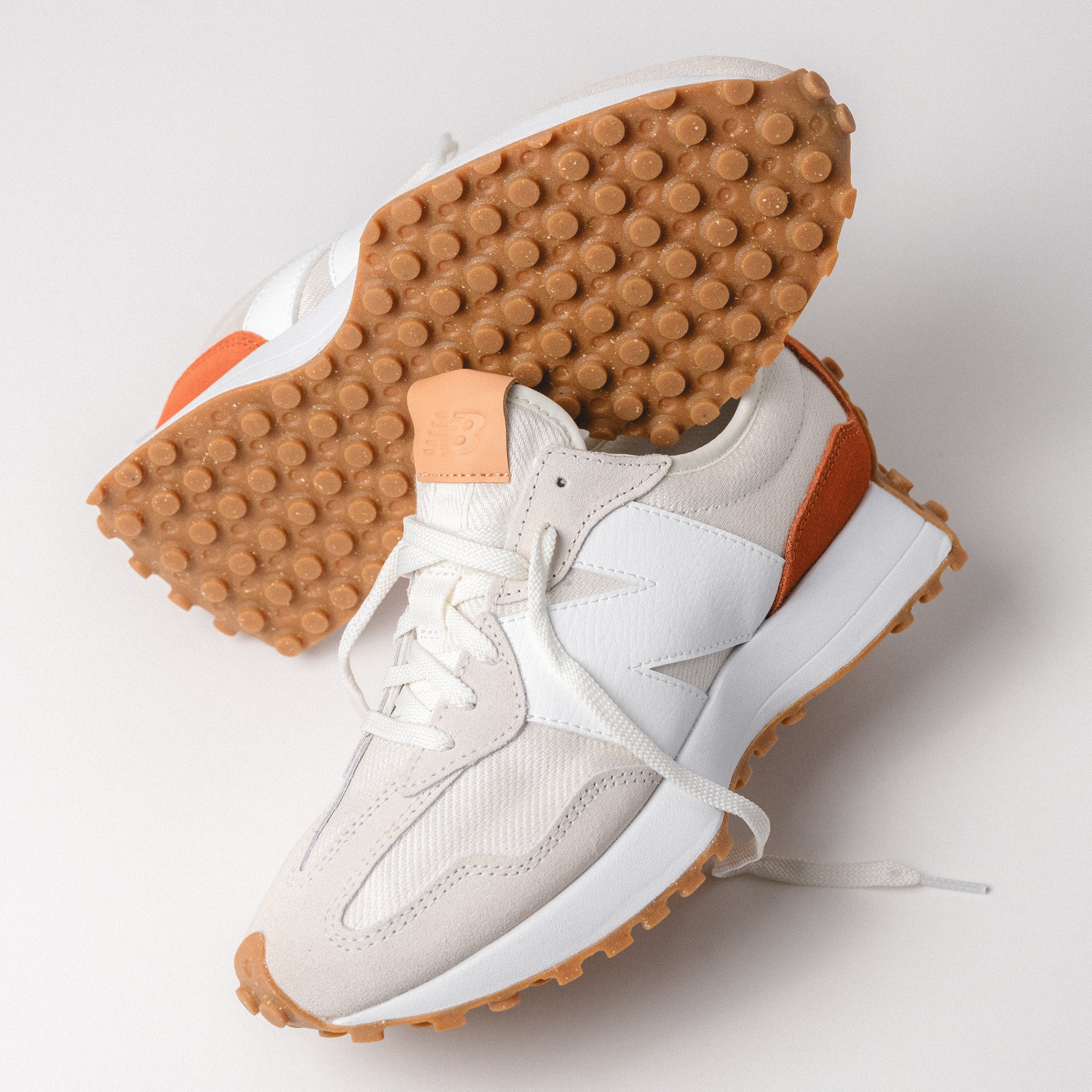 New Balance 327 V1 Retro Sneaker – Rust/Sea Salt | Plaza Shoe Store