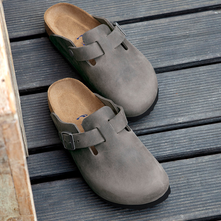 Birkenstock boston iron store oiled leather