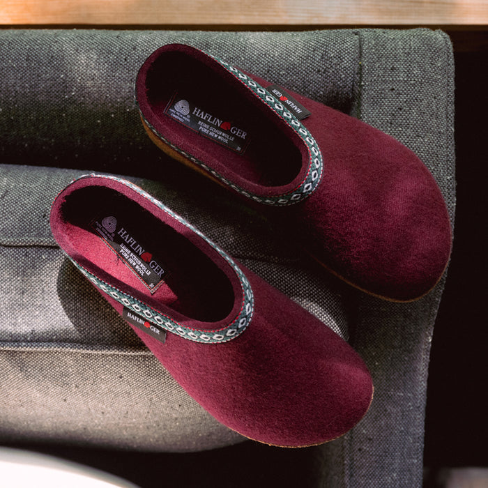 CLASSIC GRIZZLY - BORDEAUX - WOOL