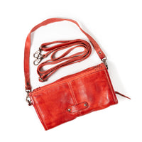 AMINA - INDIE RED - LEATHER