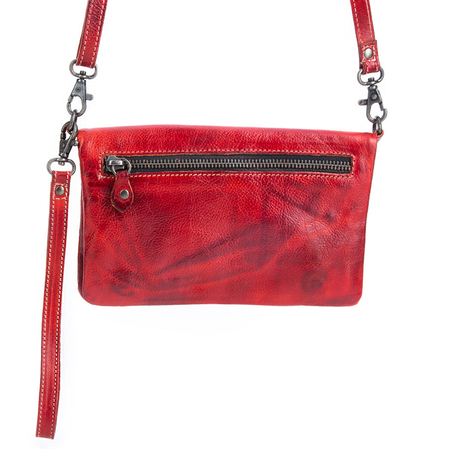 CADENCE BAG - RED - LEATHER
