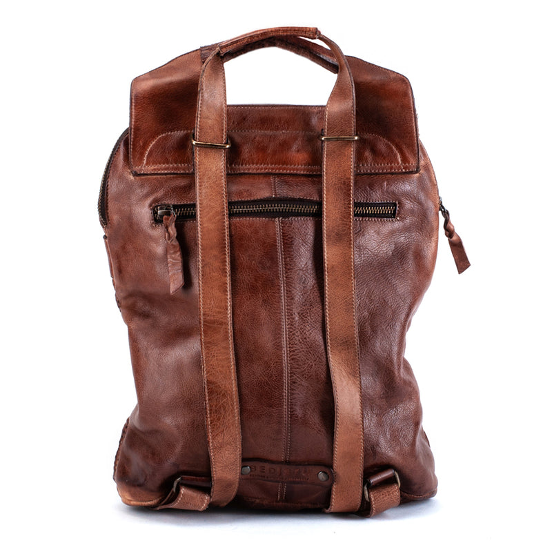 PATSY BACKPACK - TAN - LEATHER
