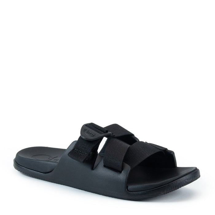 CHILLOS SLIDE-W - BLACK - FABRIC